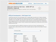 Tablet Screenshot of eppicardhelp.com